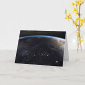 Nachtelijk ver Noord-Europa Kaart (Gele Bloem)