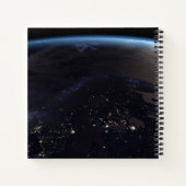 Nachtelijk ver Noord-Europa Notitieboek (Achterkant)