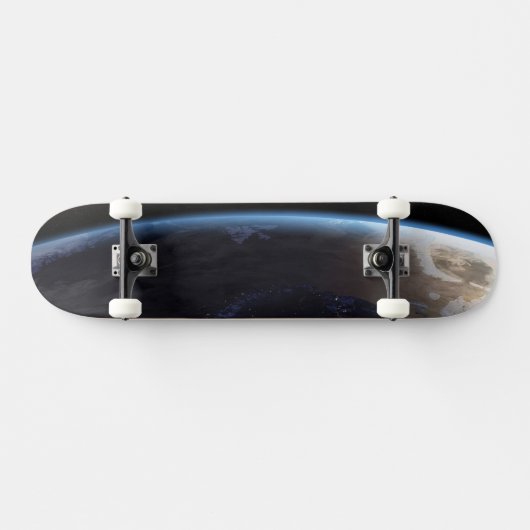 Nachtelijk ver Noord-Europa Persoonlijk Skateboard (Horizontaal)