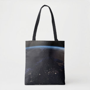 Nachtelijk ver Noord-Europa Tote Bag