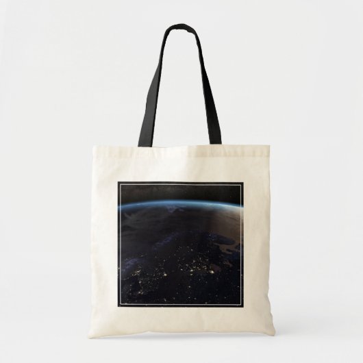 Nachtelijk ver Noord-Europa Tote Bag (Voorkant)