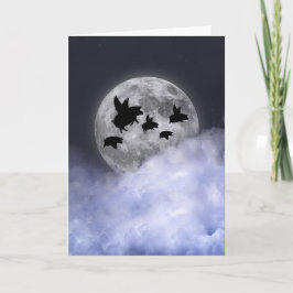 Nachtelijk vliegende varkens kaart