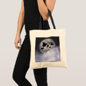 Nachtelijk vliegende varkens tote bag (Voorkant (product))