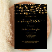 Nachtelijk voor zwarte goudlampjes repetitie