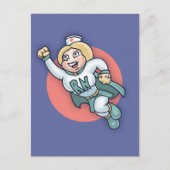 Nachtelijk zuster! briefkaart (Voorkant)