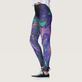 nachtelijke Abstracte trek Leggings (Links)