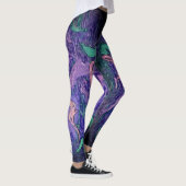 nachtelijke Abstracte trek Leggings (Rechts)