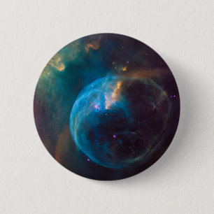 Nachtelijke Afbeeldingen van het Landschap Simp Ronde Button 5,7 Cm