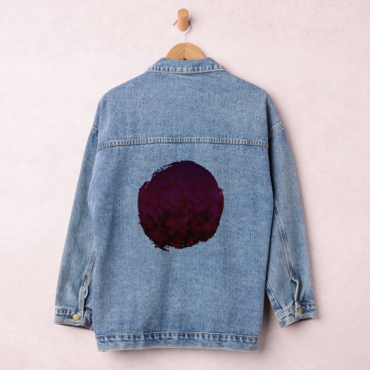 Nachtelijke bloei denim jacket (Hangar)