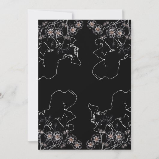 Nachtelijke bloei kaart (Voorkant)