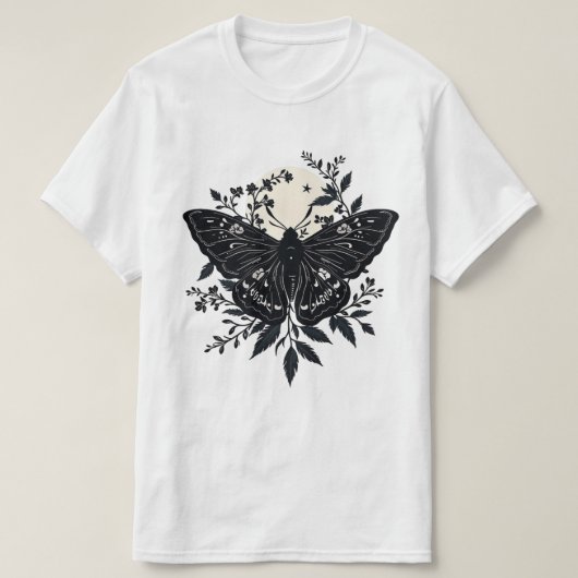 Nachtelijke Bloei T-shirt (Design voorkant)