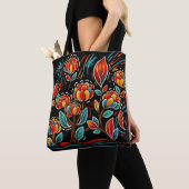 Nachtelijke Bloei Tote Bag (Dichtbij)