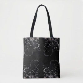 Nachtelijke bloei tote bag