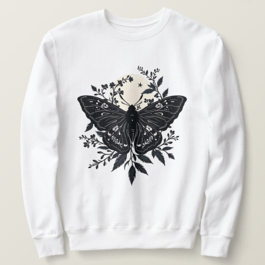 Nachtelijke Bloei Trui (Design voorkant)