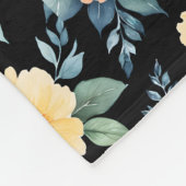 nachtelijke bloeiperiode fleece deken (Hoek)