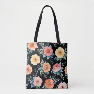 nachtelijke bloeiperiode tote bag