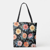 nachtelijke bloeiperiode tote bag (Achterkant)
