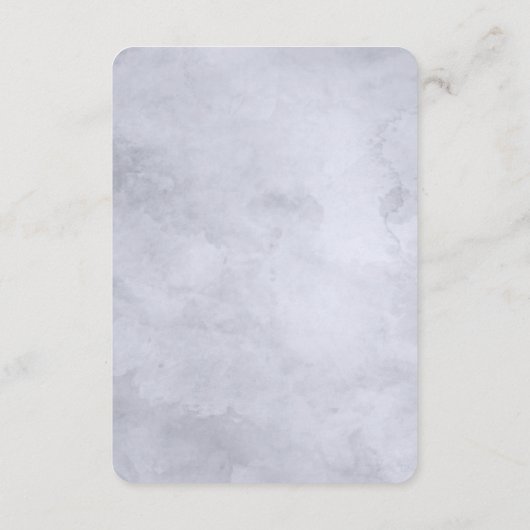 Nachtelijke Bloemen Navy Border Bruiloft Informati Informatiekaartje (Achterkant)