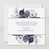 Nachtelijke bloemenbruiloft Liefde en Bedankt Plei (Achterkant)