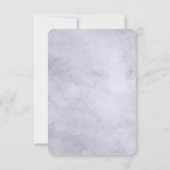 Nachtelijke bloementrouwringen verlovingsfeest kaart (Achterkant)