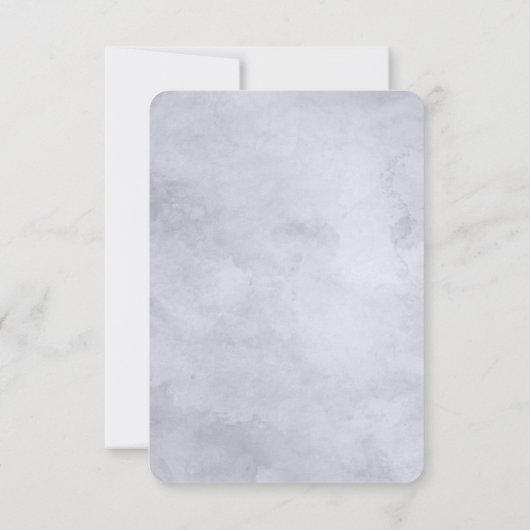 Nachtelijke bloementrouwringen verlovingsfeest kaart (Achterkant)