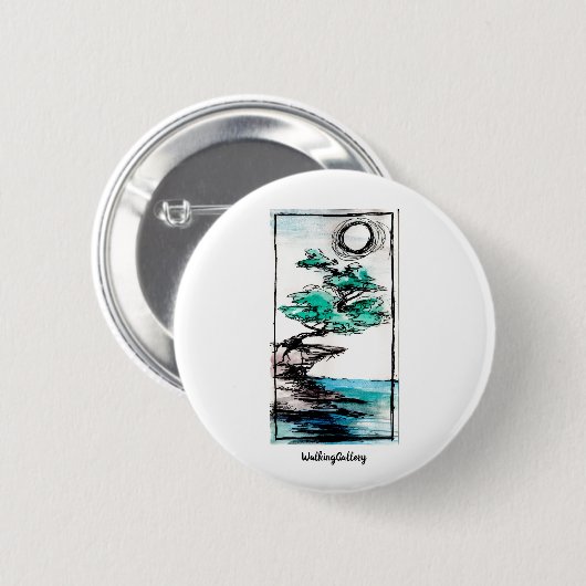 Nachtelijke Button (Voorkant /achterkant)