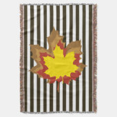 Nachtelijke chocolade-strips met bladeren deken (Voorkant Verticaal)