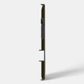 Nachtelijke chocolade-strips met monogram Case-Mate iPhone case (Achterkant / Links)