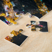 Nachtelijke citystand legpuzzel (Zijkant)