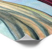 Nachtelijke fantasy Fairy Gothic Poster Print (Hoek)