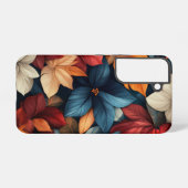 nachtelijke flora samsung galaxy hoesje (Achterkant horizontaal)