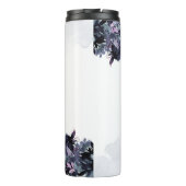 Nachtelijke Floral Waterverf Gepersonaliseerde Zus Thermosbeker (Achterkant)