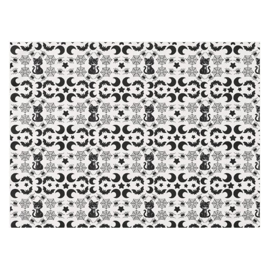 Nachtelijke grilligheid tafelkleed (Voorkant (Horizontaal))