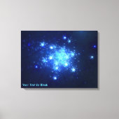 Nachtelijke hemel canvas afdruk (Voorkant)