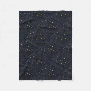 Nachtelijke hemel fleece deken