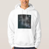Nachtelijke hemel heren hoodie (Voorkant)