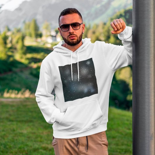Nachtelijke hemel heren hoodie