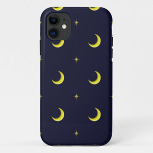 Nachtelijke hemel maan en sterren telefoonhoesje Case-Mate iPhone case
