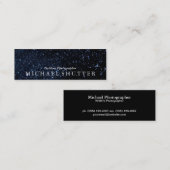 Nachtelijke hemel mini visitekaartje (Voorkant / Achterkant)