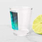 Nachtelijke hemel Smaragd Shot Glas (Rechts)