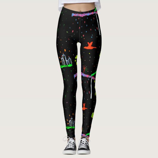 Nachtelijke Leggings (Voorkant)