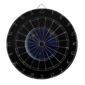 Nachtelijke lichten op planeet aarde (Westelijk ha Dartbord (Voorkant)