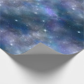 Nachtelijke luchten Bewolkt inpakpapier (Hoek)