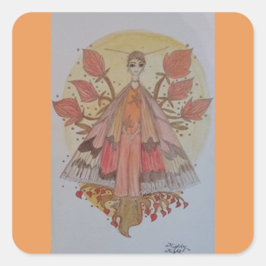 Nachtelijke nacht, Cheri Stickers (Voorkant)