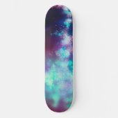 Nachtelijke Neonlichten Skateboard (Voorkant)