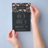 Nachtelijke Oasis-prijzen en -services Flyer (Hand)