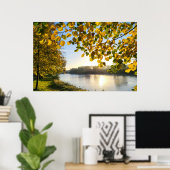 Nachtelijke ochtend poster (Thuiskantoor)