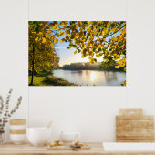 Nachtelijke ochtend poster (Keuken)