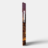 Nachtelijke omgeving van Chicago Case-Mate iPhone Case (Achterkant / Links)