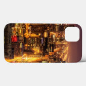 Nachtelijke omgeving van Chicago Case-Mate iPhone Case (Achterkant (horizontaal))